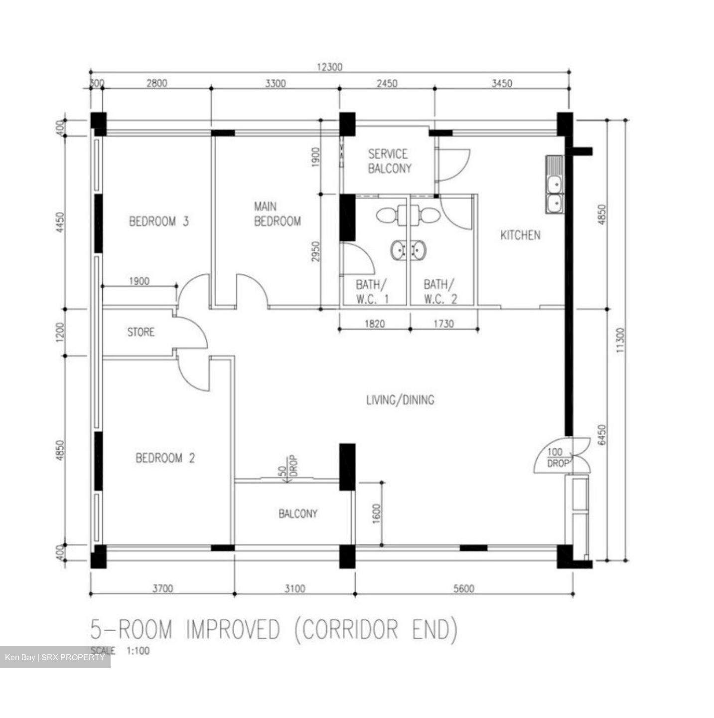 Blk 791 Choa Chu Kang North 6 (Choa Chu Kang), HDB 5 Rooms #614725271